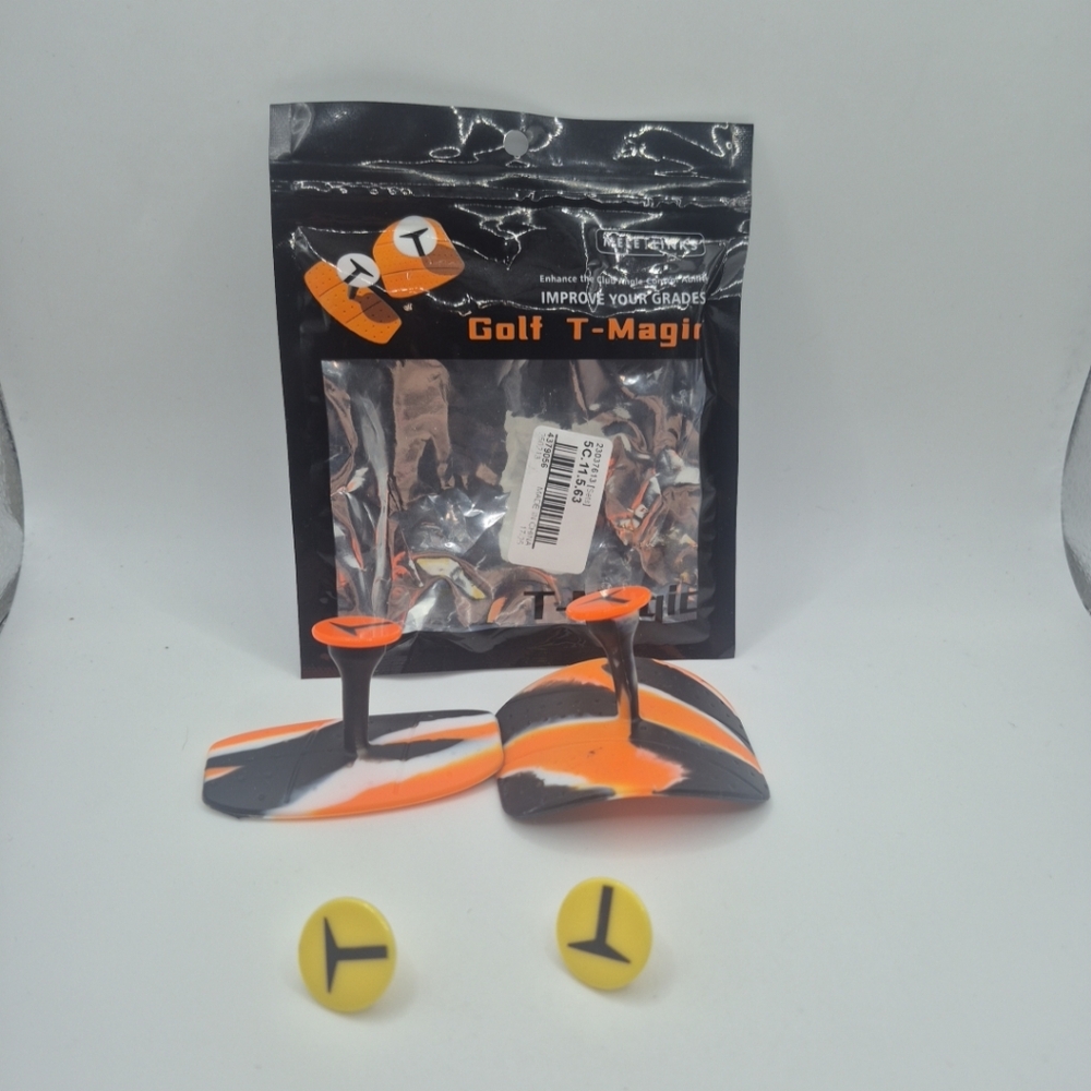 Comfortable Anti-Slip Grip T-Magic Clinging Pad Golf Clubs Swing Training Tool